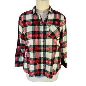 Old Navy - NWT Flannel Shirt Women's XL Long Sleeve Button Up New